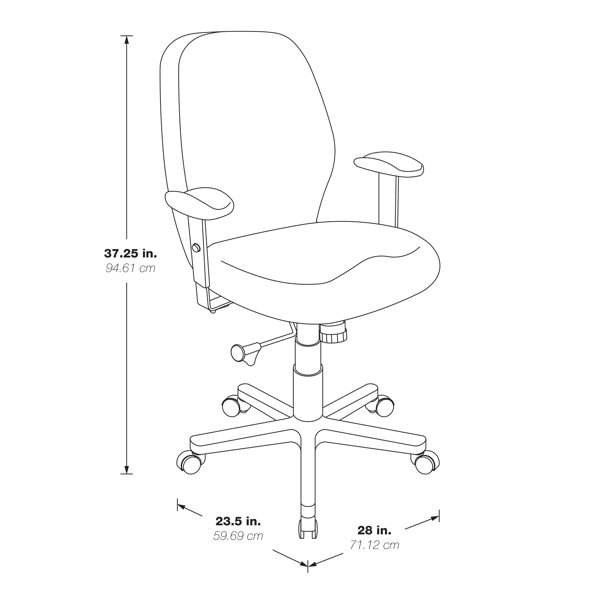 Symple Stuff Hathcock Task Chair & Reviews | Wayfair